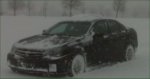 Rear Wheel Drive Car with
              Snow Tires